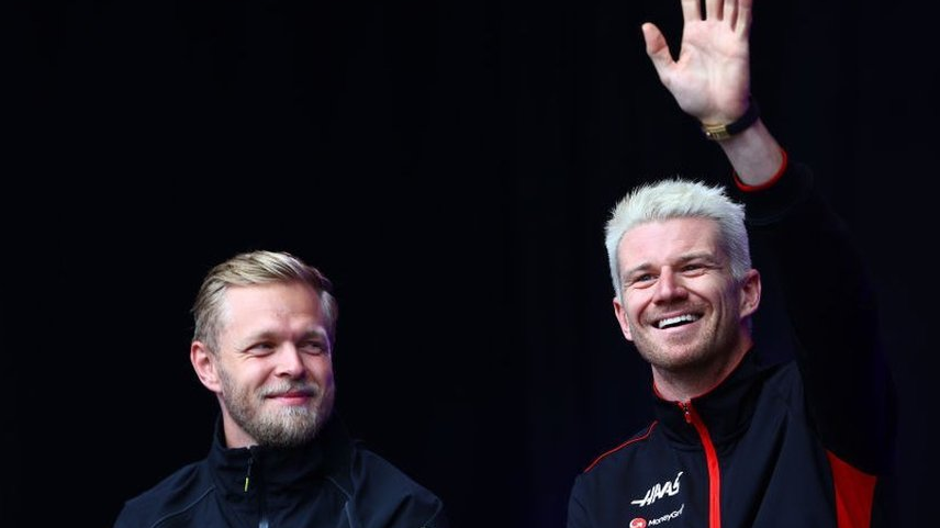 Kevin Magnussen and Nico Hulkenberg